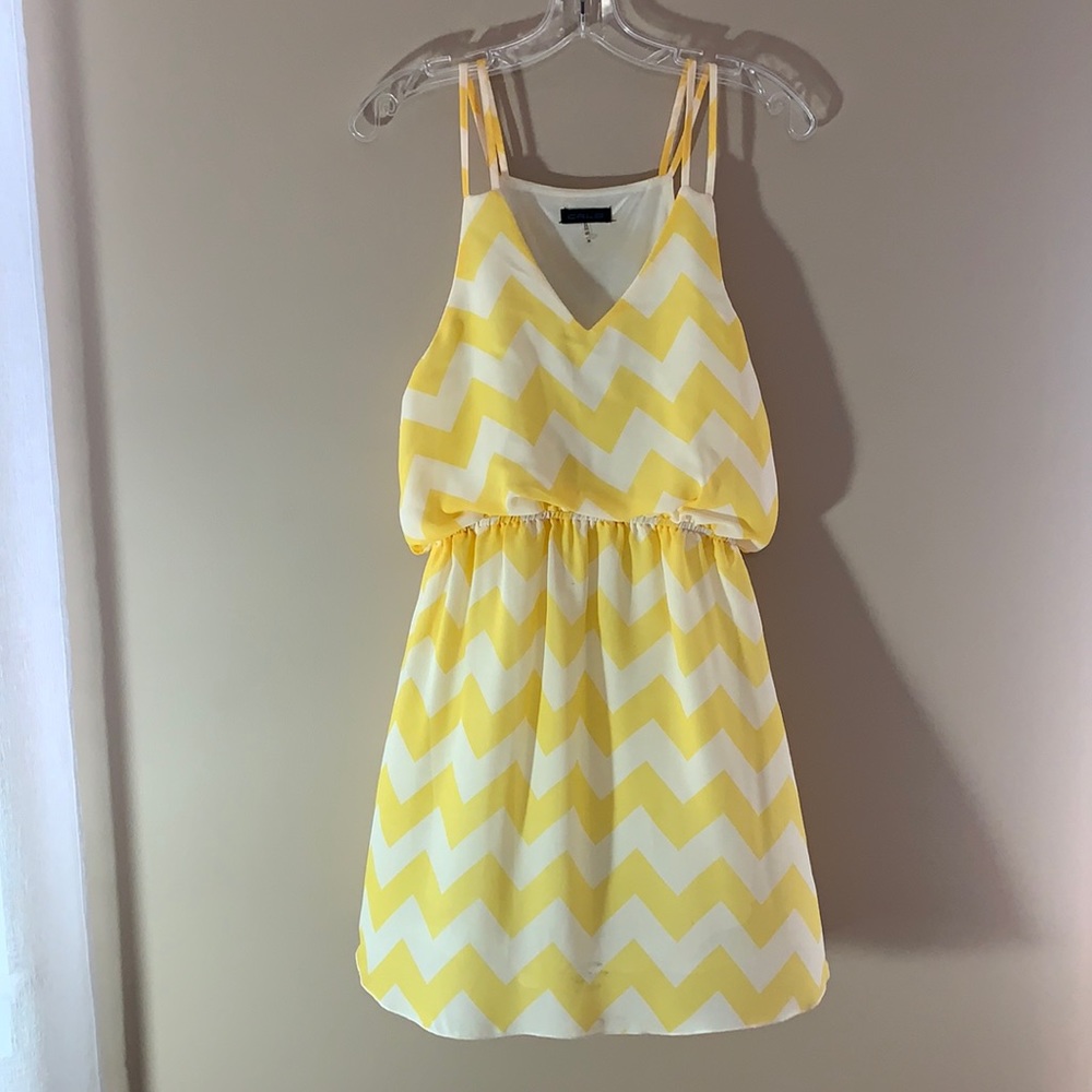 Yellow summer dress